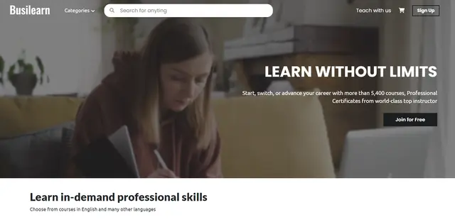 Busilearn Screenshot 1